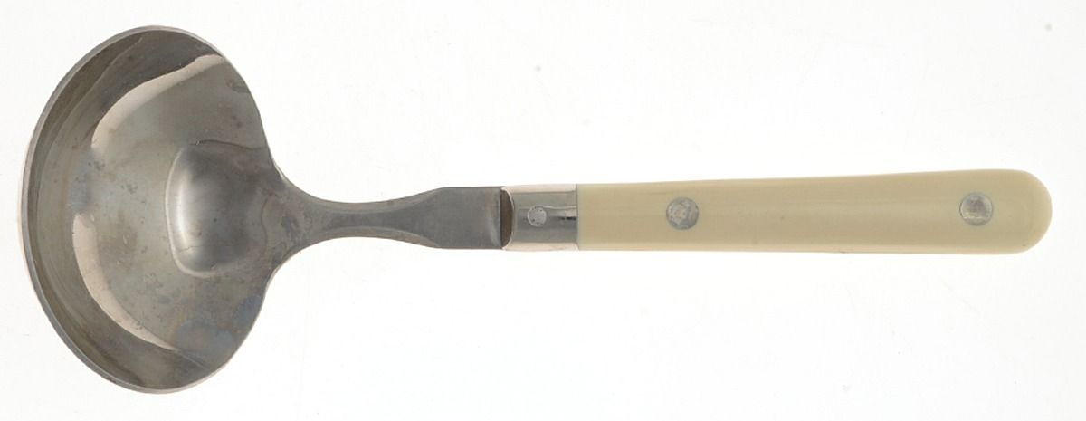 Mardi Gras-Tan (Stainless) Solid Gravy Ladle by Washington Forge-1