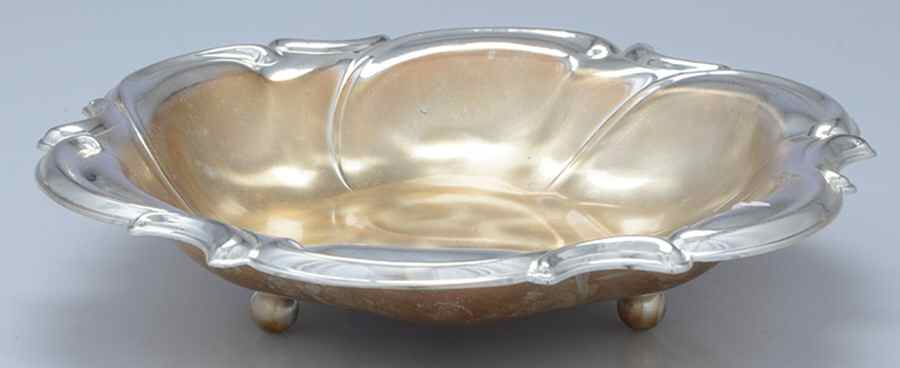 Caravelle (Silverplate, Hollowware Footed Dessert Bowl by WMF Flatware-1