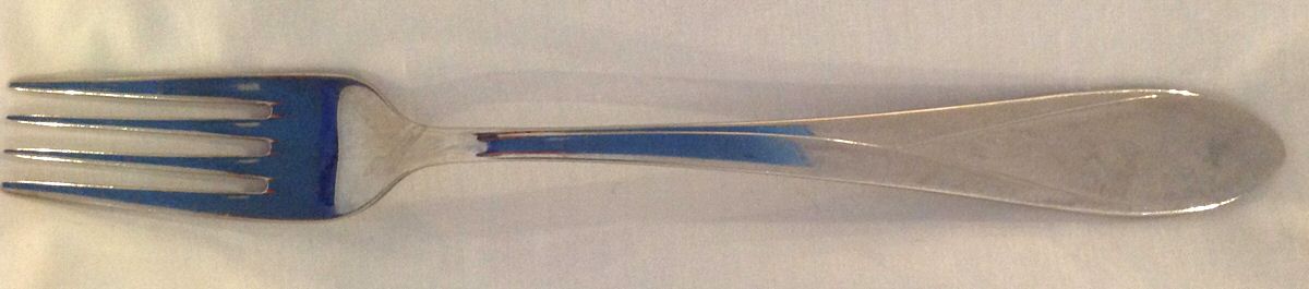 WLN29 (Silverplate) Fork by Wellner (Germany)-1