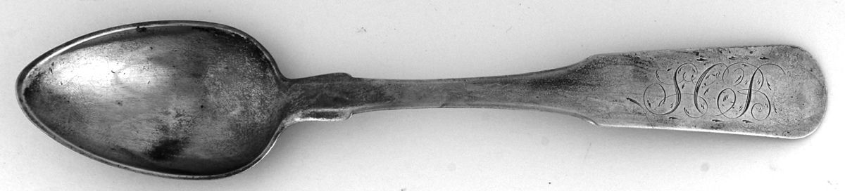 WN1 (Coin) Place/Oval Soup Spoon by William S Nichols-1