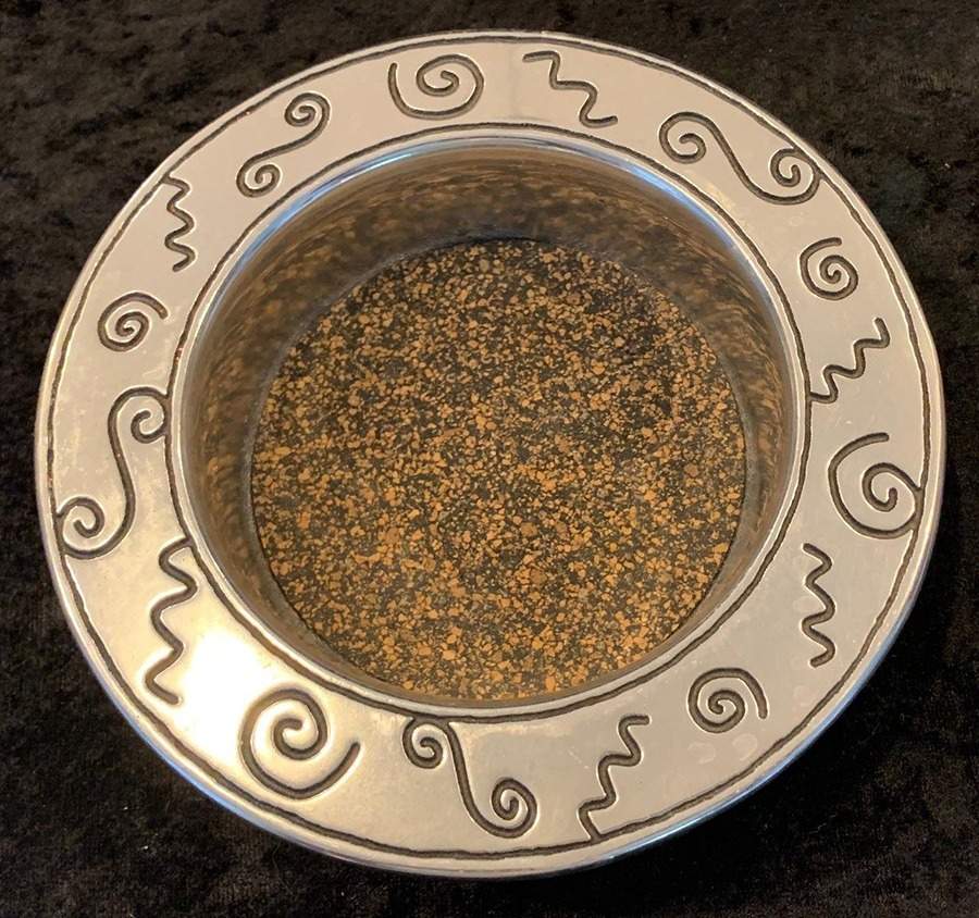 Pizzazz (Armetale, Hollowware) Wine Bottle Coaster by Wilton Armetale-1