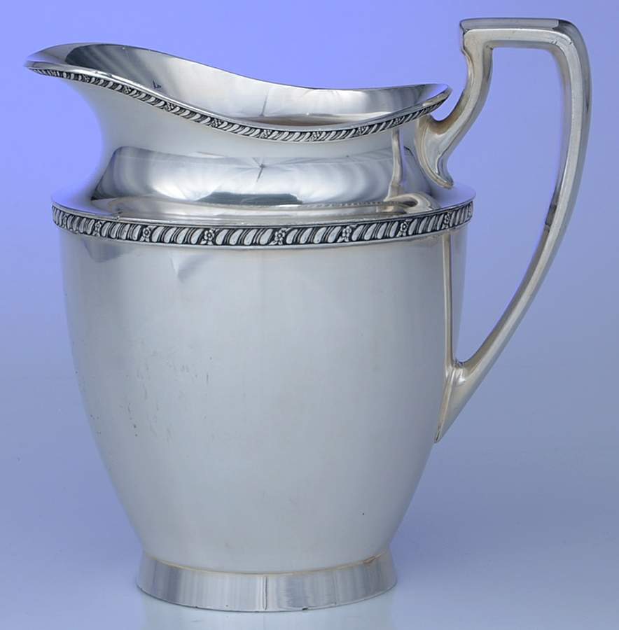 M201 (Silverplate, Hollowware) 56 Oz Water Pitcher by Wallace Silver-1