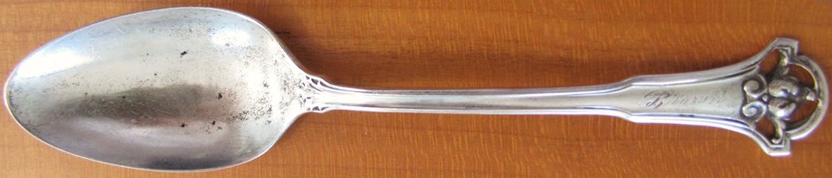 105 (Sterling) Teaspoon by Wallace Silver-1