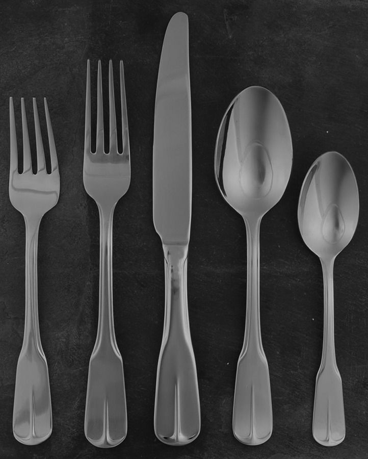 Delaney (Stainless) 40 Piece Estate Set by Wallace Silver-1