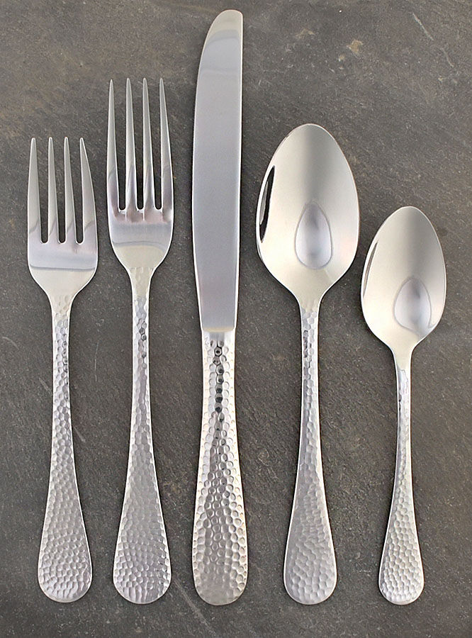 Brooklyn (Stainless) 5 Piece Place Setting by Wallace Silver-1