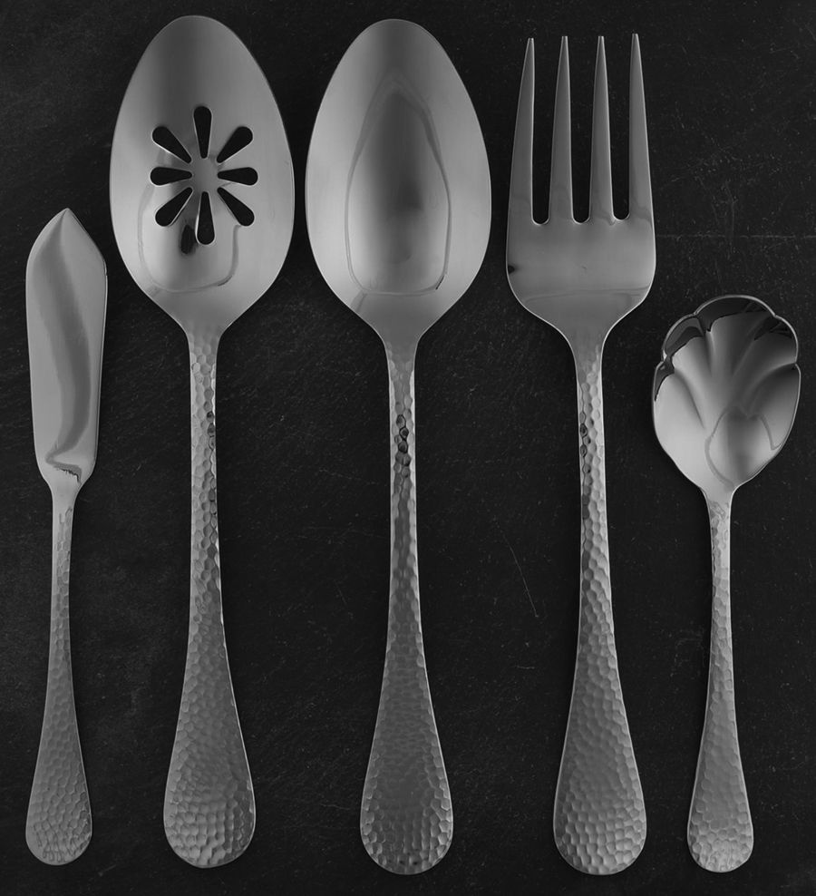 Brooklyn (Stainless) 5 Piece Hostess Set by Wallace Silver-1