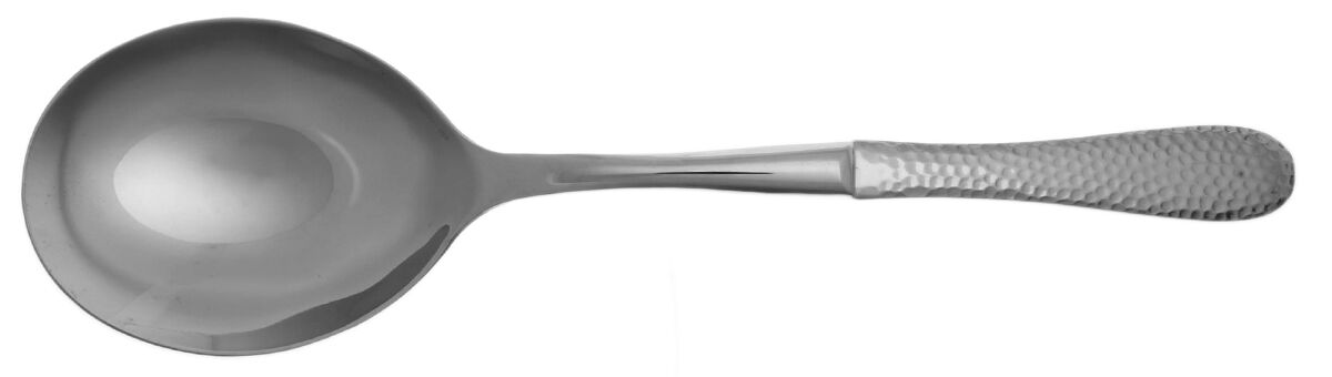Brooklyn (Stainless) Casserole Spoon with Smooth Stainless Bowl HC by Wallace Silver-1