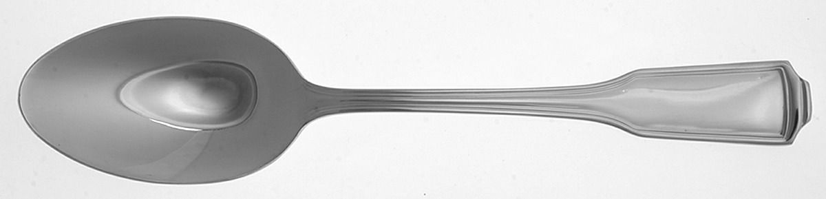 Whitney-American Chippendale (Stainless) Tablespoon (Serving Spoon) by Wallace Silver-1