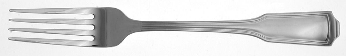 Whitney-American Chippendale (Stainless) Fork by Wallace Silver-1