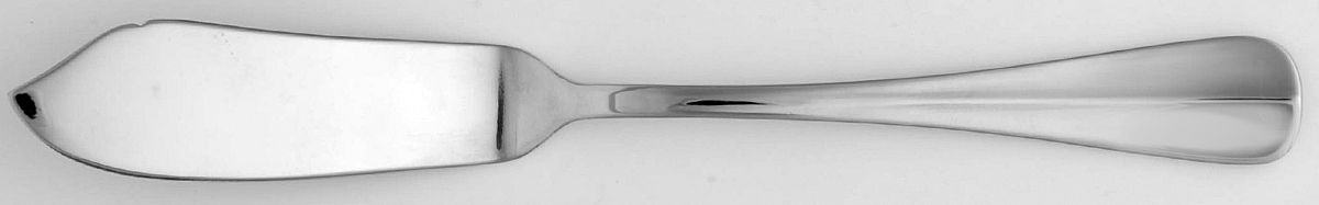 Blaine (Stainless) Flat Handle Master Butter Knife by Wallace Silver-1