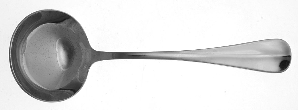 Blaine (Stainless) Solid Gravy Ladle by Wallace Silver-1
