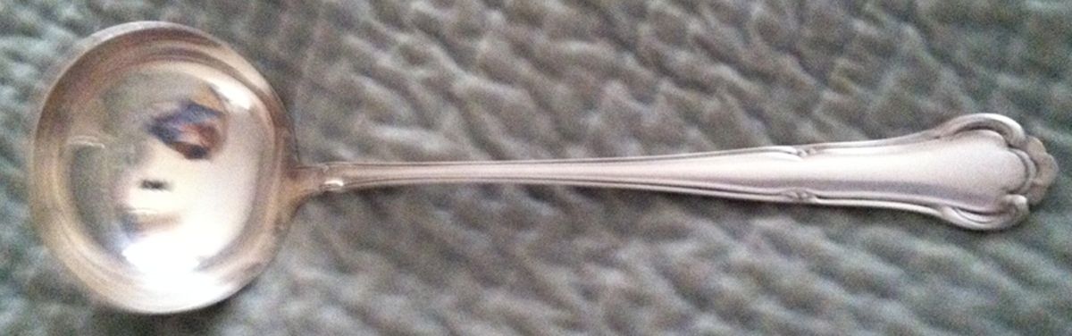 WF6 (Silverplate) Solid Gravy Ladle by Wolff-1