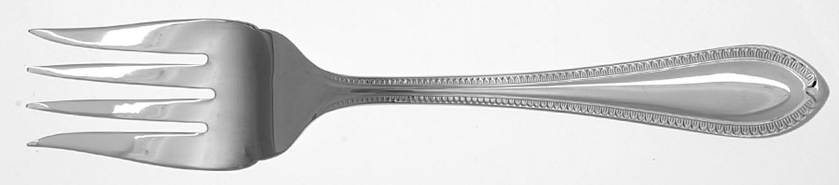 Northbridge (Stainless) Medium Solid Cold Meat Serving Fork by Waterford-1