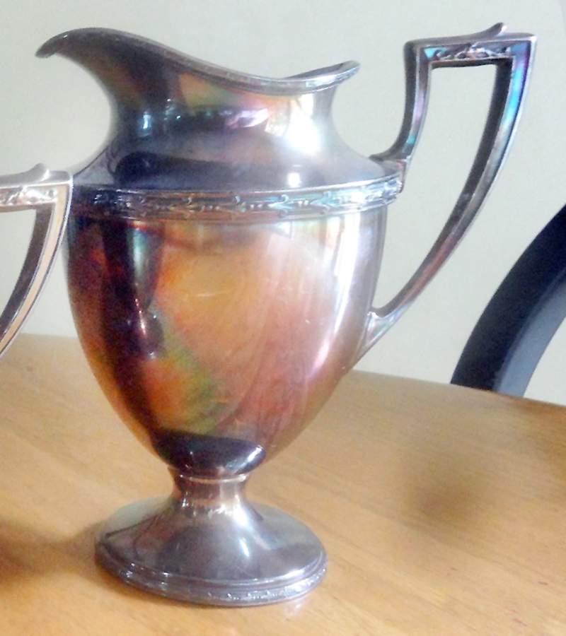 V9645 (Silverplate, Hollowware) Creamer by Wallace Silver-1