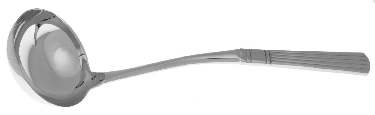 Parker (Stainless) Soup Ladle with Stainless Bowl HC by Wallace Silver-1
