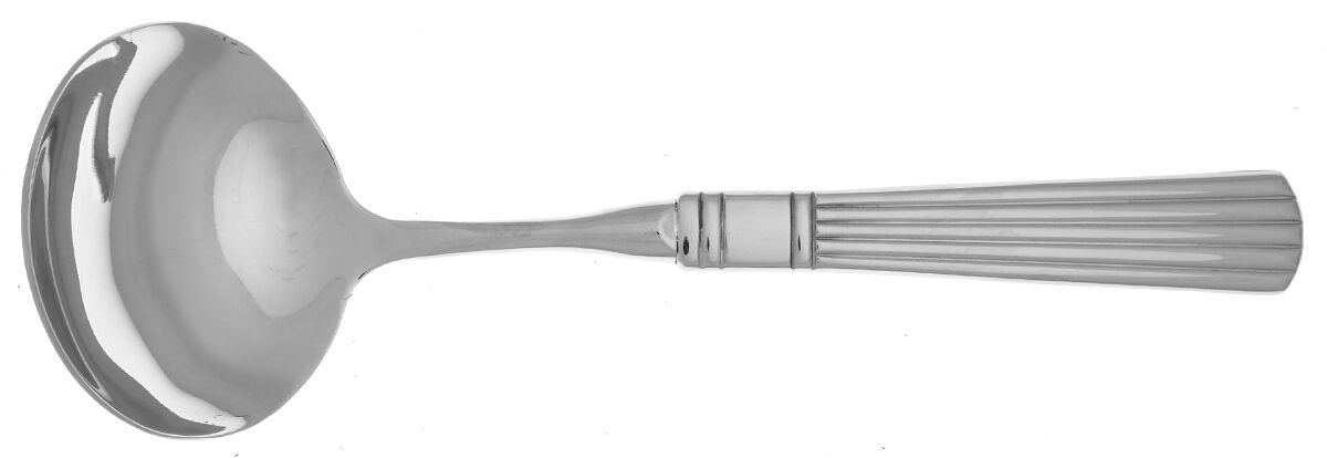 Parker (Stainless) Gravy Ladle with No Spout Stainless Bowl HC by Wallace Silver-1