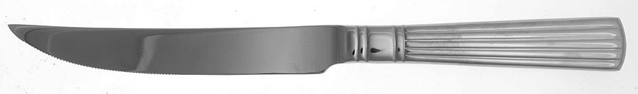 Parker (Stainless) Individual Solid Handle Steak Knife by Wallace Silver-1