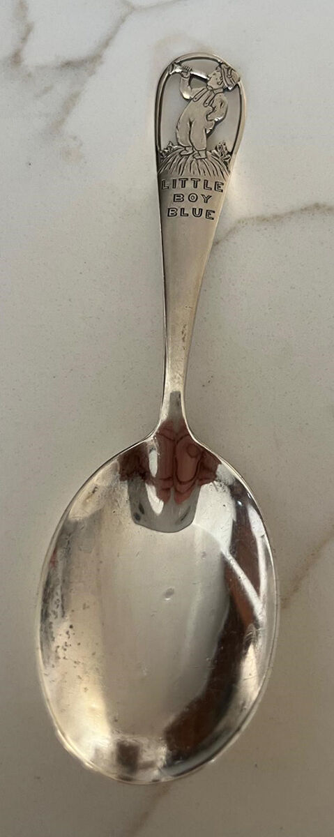 Nursery Rhymes (Sterling) Spoon-Baby/Straight Handle by Watson-1