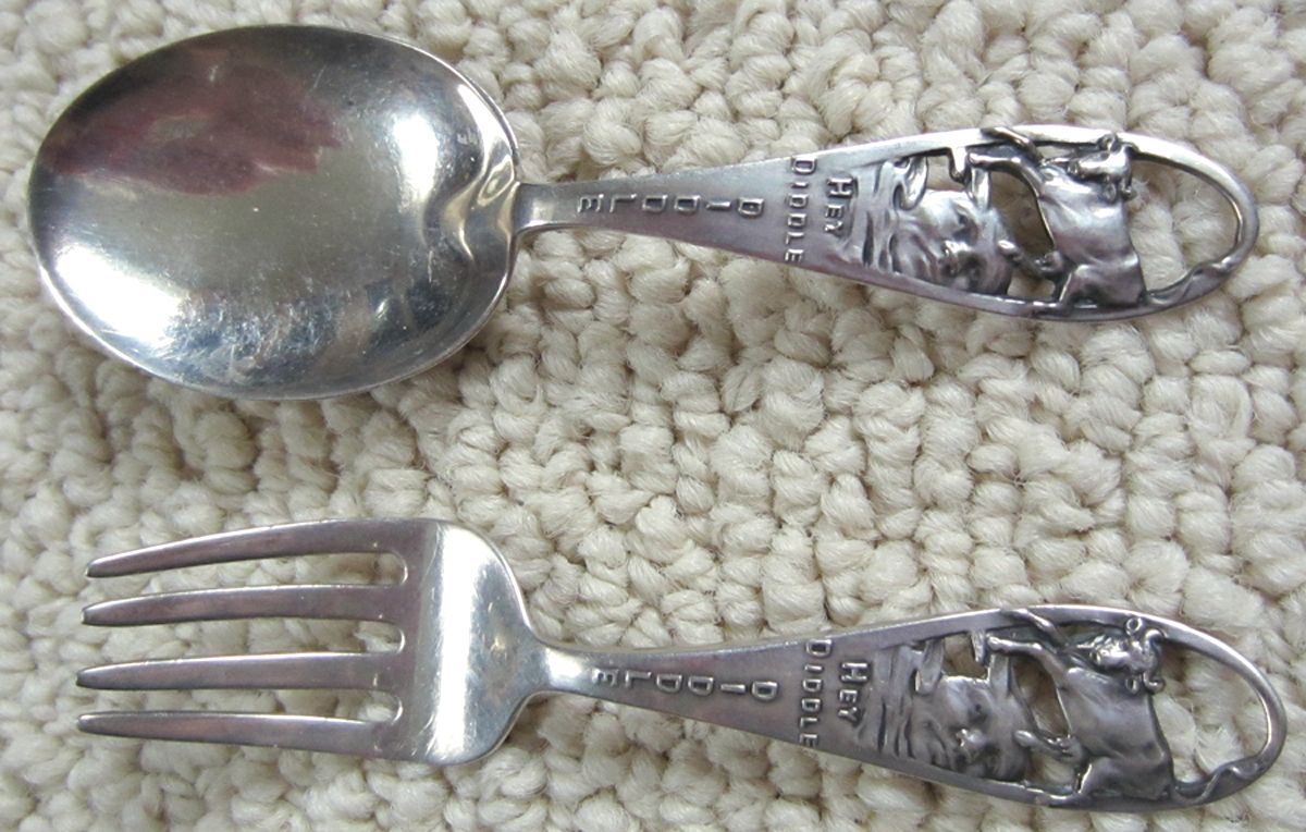 Nursery Rhymes (Sterling) 2 Piece Baby Set (BFM2, BSM2) by Watson-1