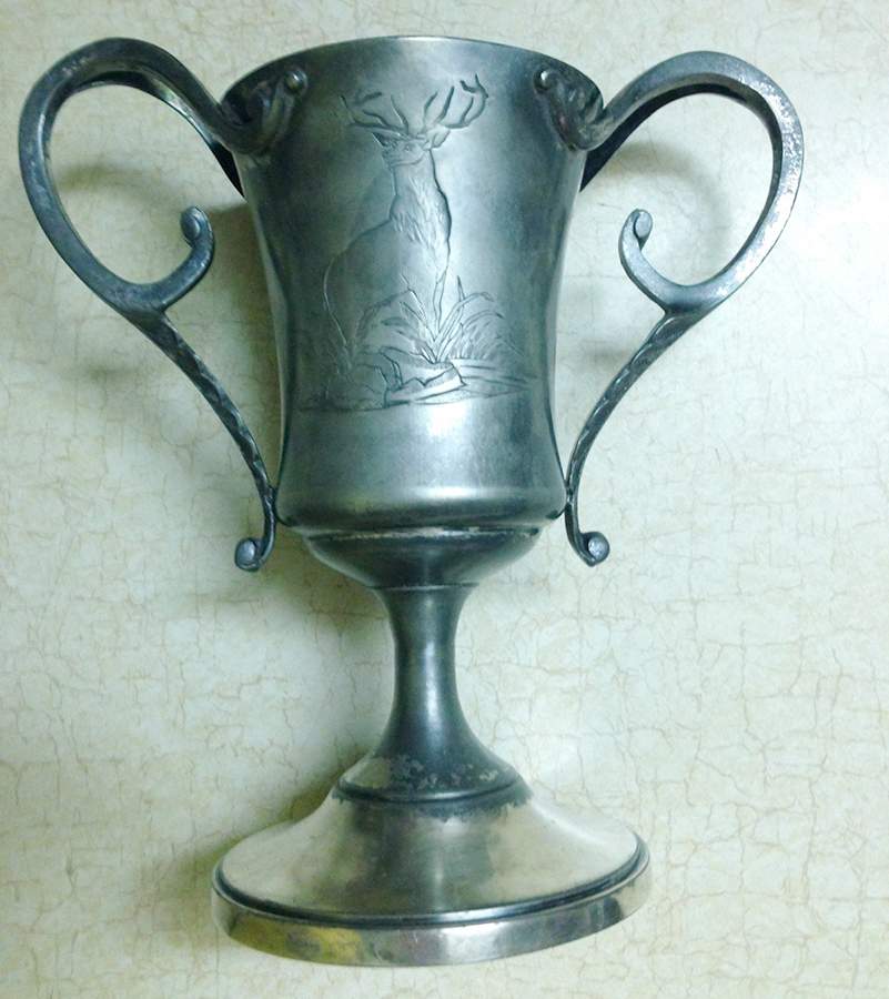 1413d (Silverplate, Hollowware) Hunt Cup by Wilcox Silverplate-1