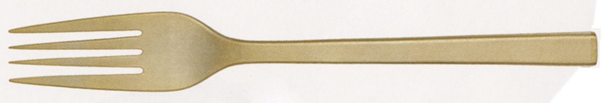 Polished Gold (Gold Electroplate) Fork by Wedgwood Silver-1