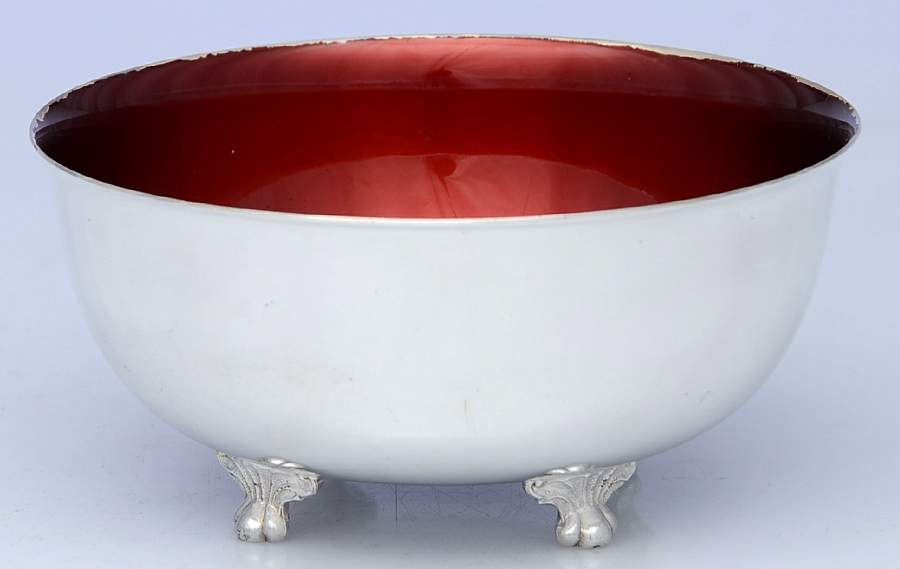 637 (Silverplate, Hollowware) Plated Footed Bon Bon Bowl by Wallace Silver-1