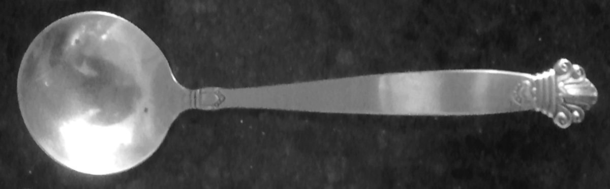 WED35 (Sterling) Tablespoon (Serving Spoon) by Weidlich Silver-1