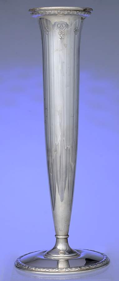 900X (Sterling, Hollowware) 12" Vase by Whiting Manf Co-1