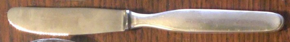 Constanze (Sterling) Modern Solid Knife by Wilkens-1