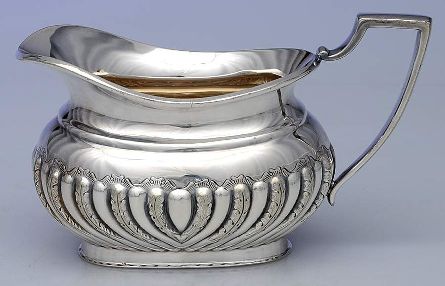 Ornate Georgian (Silverplate, Hollowware) Creamer by Wallace Silver-1
