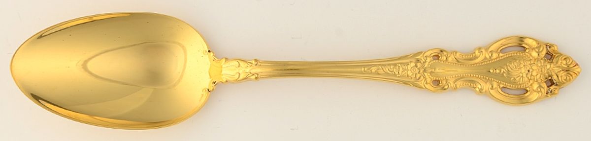 Golden Grand Victorian (Sterling) Tablespoon (Serving Spoon) by Wallace Silver-1