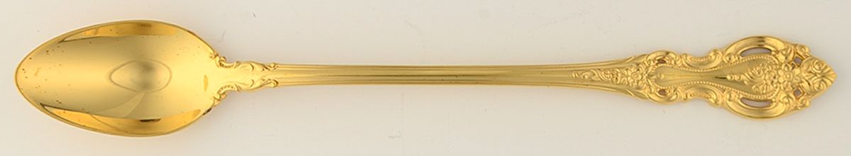 Golden Grand Victorian (Sterling) Iced Tea Spoon by Wallace Silver-1