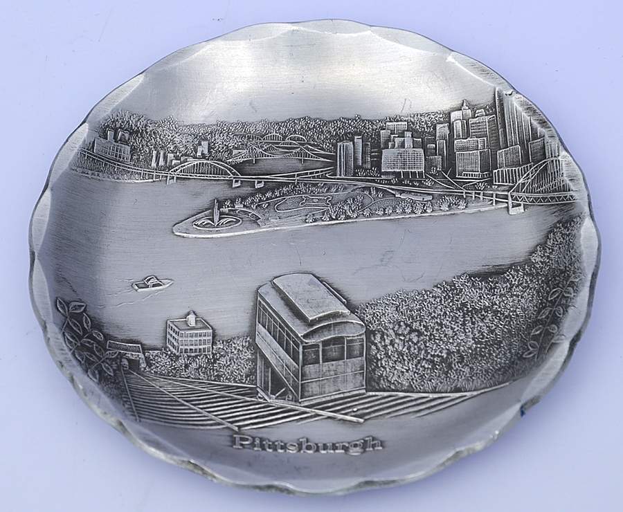Aluminum Hollowware Coaster by Wendell August-1