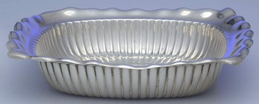 2048 (Sterling, Hollowware) 8" Square Bowl by Whiting Manf Co-1
