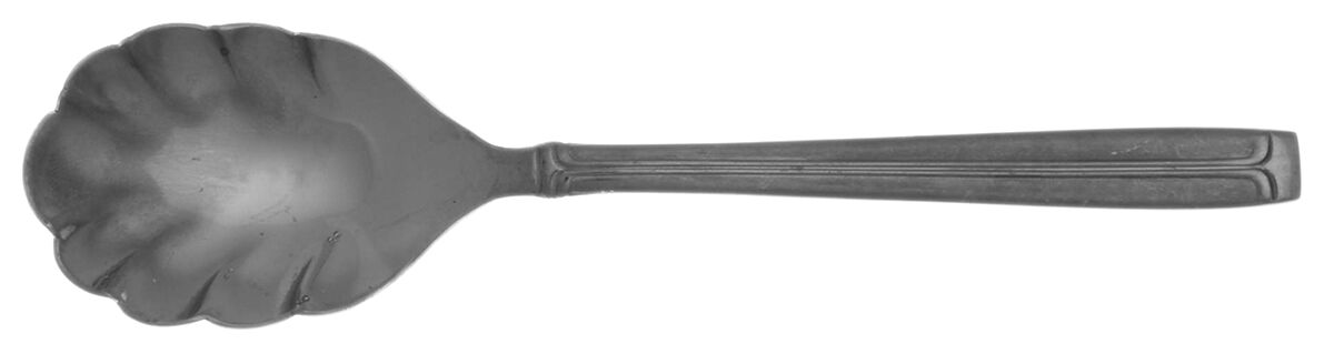 WAS244 (Stainless) Sugar Shell Spoon by Wallace Silver-1
