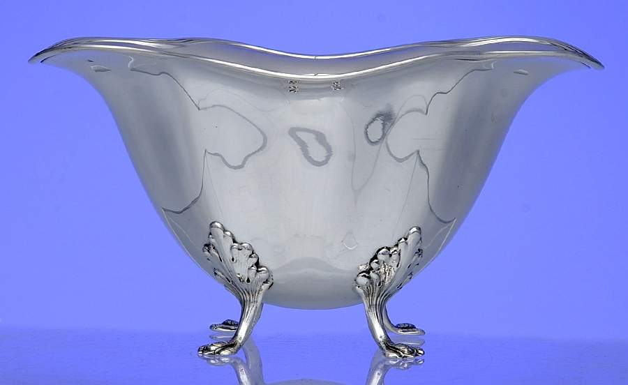 48 (Sterling, Hollowware) Sterling Footed Bon Bon Bowl by Watson-1