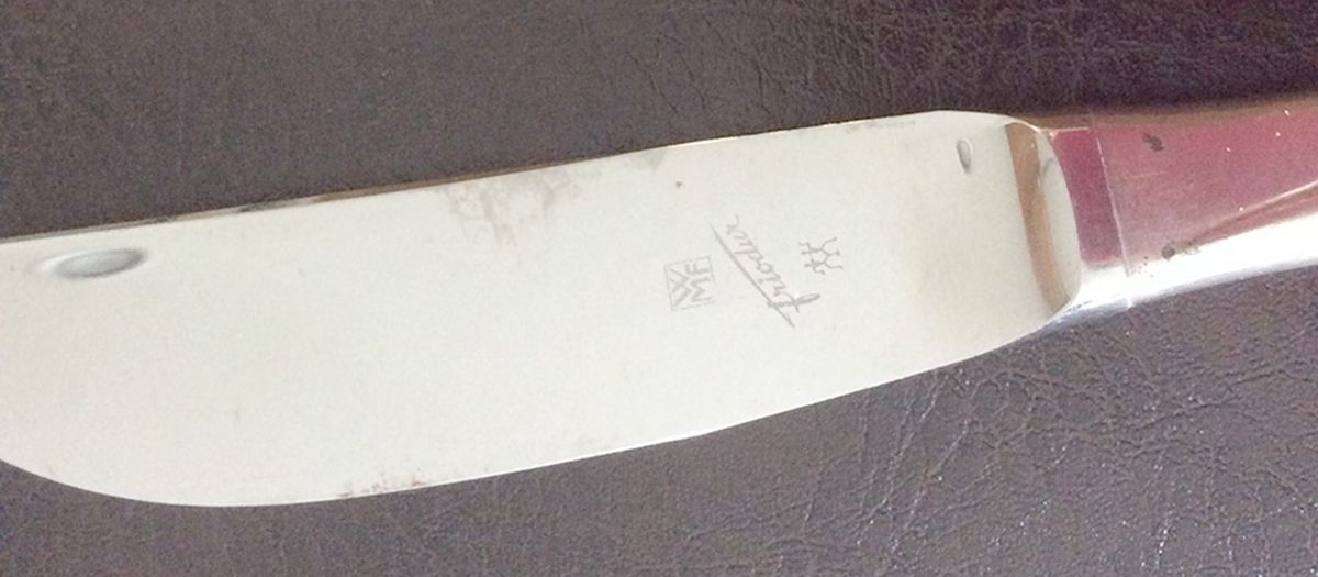 WMF193 (Sterling) Modern Hollow Knife by WMF Flatware-1