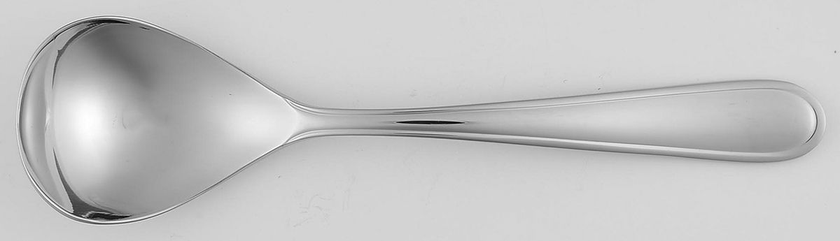 Cushion (Stainless) Sugar Spoon by Wedgwood Silver-1