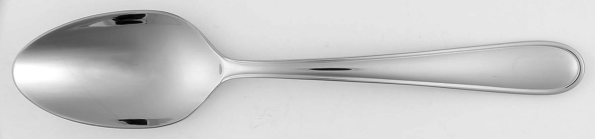 Cushion (Stainless) Place/Oval Soup Spoon by Wedgwood Silver-1