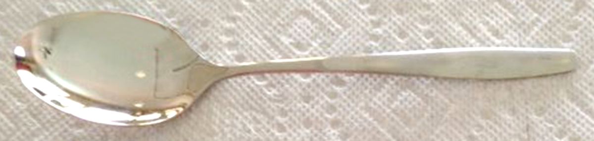 Luneburg (Stainless) Place/Oval Soup Spoon by WMF Flatware-1