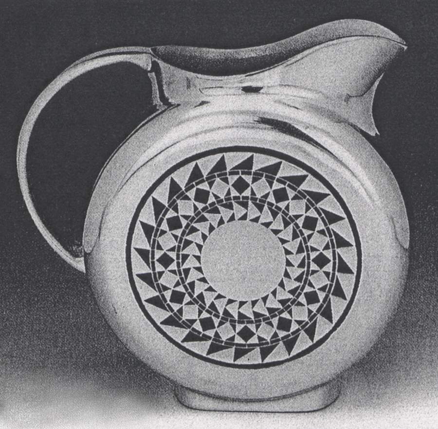 Acoma (Armetale, Hollowware) 64 Oz Water Pitcher by Wilton Armetale-1