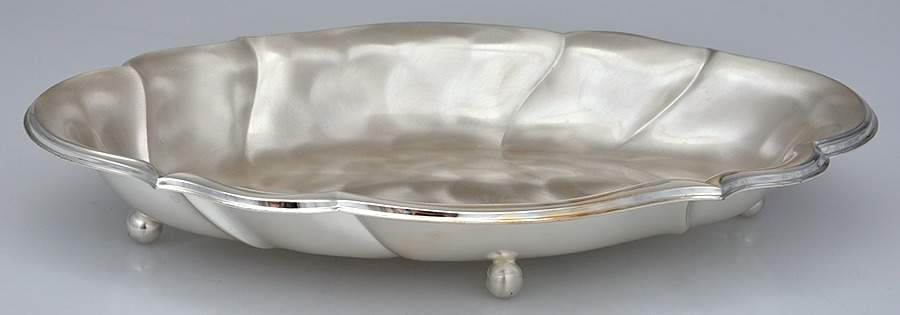 Ikora (Silverplate Hollowware) 12" Oval Bowl by WMF Flatware-1