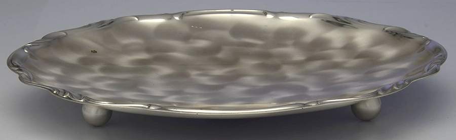 Ikora (Silverplate Hollowware) 12" Round Footed Tray by WMF Flatware-1