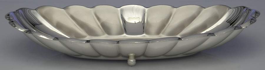 Ikora (Silverplate Hollowware) 11" Bread Tray by WMF Flatware-1