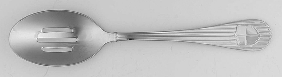Tribute (Stainless) Pierced Tablespoon (Serving Spoon) by Wallace Silver-1