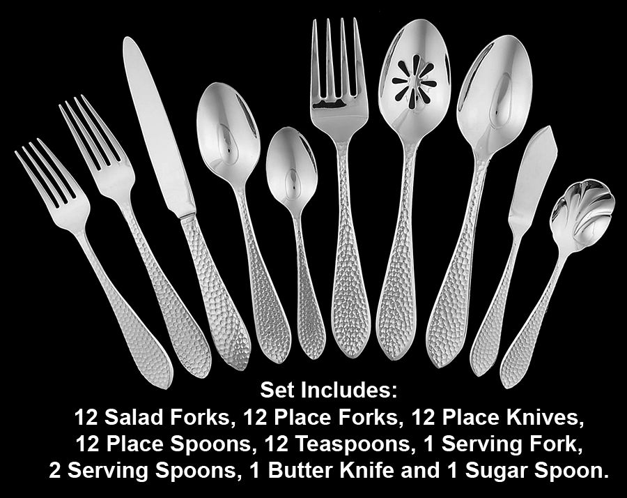 Luminary (Stainless) 65 Piece Set by Wallace Silver-1