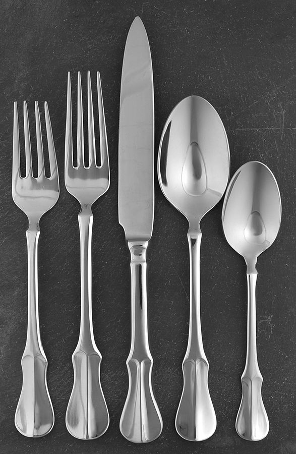 Curator (Stainless) 5 Piece Place Setting by Wallace Silver-1