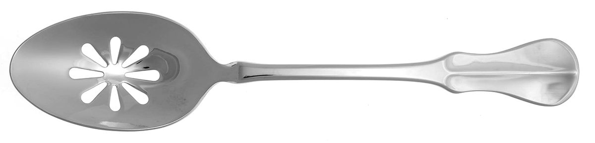 Curator (Stainless) Pierced Tablespoon (Serving Spoon) by Wallace Silver-1