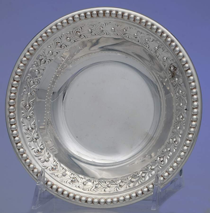 N4223 (Silverplate, Hollowware) 6" Bon Bon Bowl by Wallace Silver-1