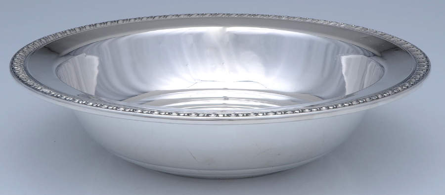 B43 (Sterling, Hollowware) 10" Round Vegetable Bowl by Watson-1